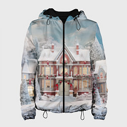 Женская куртка Звездное кружево новогодней ночи