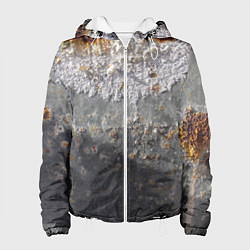 Женская куртка Коррозия металла гранж текстура