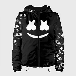 Куртка с капюшоном женская Marshmello black collection, цвет: 3D-черный