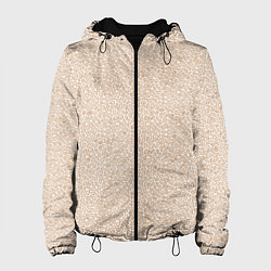 Женская куртка Пятнистый бежевый