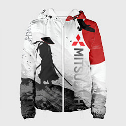 Куртка с капюшоном женская Мечта самурая, цвет: 3D-белый