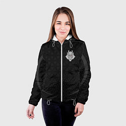Куртка с капюшоном женская G2 triangle uniform, цвет: 3D-белый — фото 2