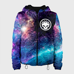 Куртка с капюшоном женская The Offspring space rock, цвет: 3D-черный