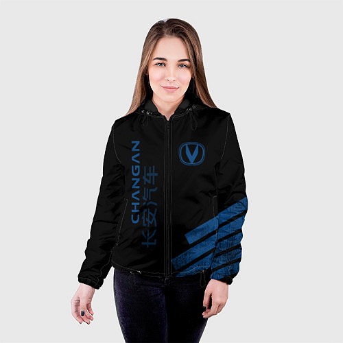 Женская куртка Changan / 3D-Черный – фото 4