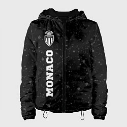 Куртка с капюшоном женская Monaco sport на темном фоне по-вертикали, цвет: 3D-черный