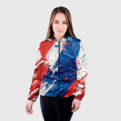 Куртка с капюшоном женская Im from Russia, цвет: 3D-черный — фото 2