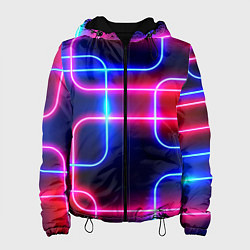 Женская куртка Светящиеся неоновые дуги