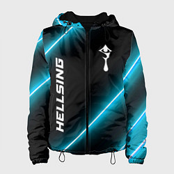 Женская куртка Hellsing неоновые лампы