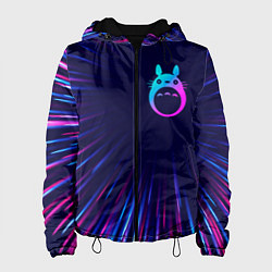 Женская куртка Totoro neon blast lines
