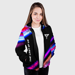Куртка с капюшоном женская The Last Of Us speed game lights, цвет: 3D-черный — фото 2