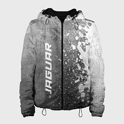 Куртка с капюшоном женская Jaguar - grey gradient по-вертикали, цвет: 3D-черный