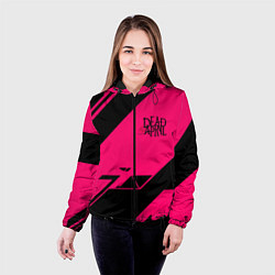 Куртка с капюшоном женская Dead by april geometry, цвет: 3D-черный — фото 2