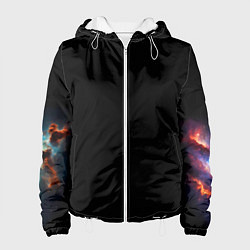 Куртка с капюшоном женская Руки вселенной, цвет: 3D-белый