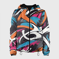 Женская куртка Граффити абстракция