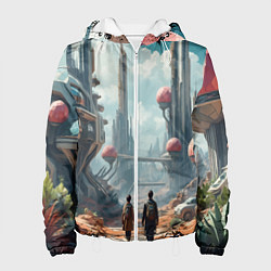 Женская куртка Планета фантастика