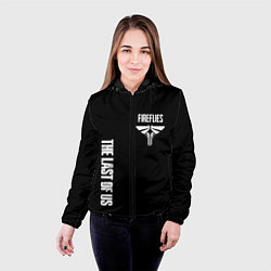 Куртка с капюшоном женская Одни из нас логотип, цвет: 3D-черный — фото 2
