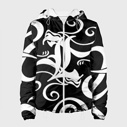 Куртка с капюшоном женская Death Note japan anime, цвет: 3D-белый