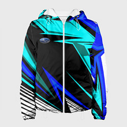 Женская куртка Субару - синий спорт