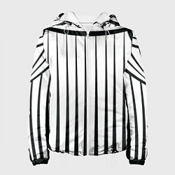 Куртка с капюшоном женская Ламбрекен, цвет: 3D-белый