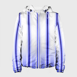 Куртка с капюшоном женская Striped suit, цвет: 3D-белый
