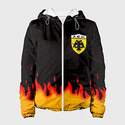 Женская куртка AEK fire hexagon