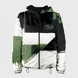 Женская куртка Subaru эмблема