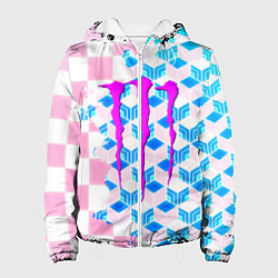 Женская куртка Monster energy neon anime