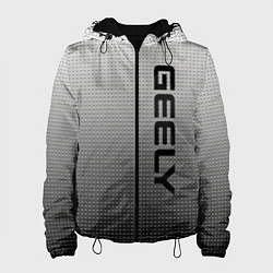 Женская куртка Geely серый текстурный