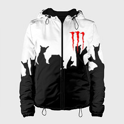 Женская куртка Monster energy rock black