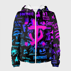 Женская куртка Fortnite x doom neon logo