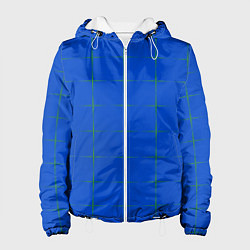 Женская куртка Color blue stripes