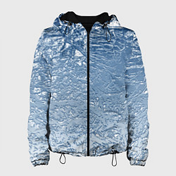 Куртка с капюшоном женская Налипший снег, цвет: 3D-черный