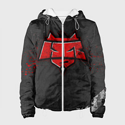 Куртка с капюшоном женская Hellraisers, цвет: 3D-белый