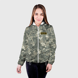 Куртка с капюшоном женская AB IV -, цвет: 3D-белый — фото 2