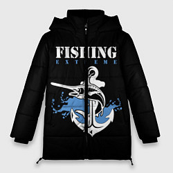 Куртка зимняя женская Fishing Extreme, цвет: 3D-черный