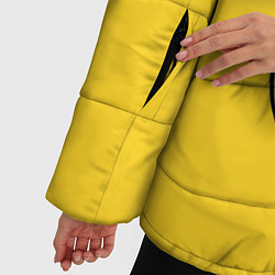 Куртка зимняя женская Лицо Гомера, цвет: 3D-светло-серый — фото 2