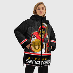 Куртка зимняя женская Ottawa Senators, цвет: 3D-светло-серый — фото 2