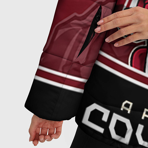 Женская зимняя куртка Arizona Coyotes / 3D-Черный – фото 5