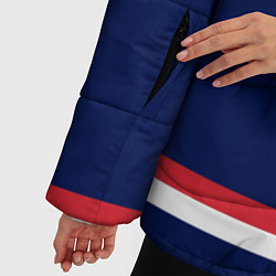 Куртка зимняя женская Columbus Blue Jackets, цвет: 3D-черный — фото 2