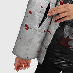 Куртка зимняя женская Walking Dead: Deryl Dixon, цвет: 3D-светло-серый — фото 2