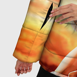 Куртка зимняя женская Fairy Tail, цвет: 3D-красный — фото 2