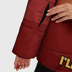 Куртка зимняя женская Маркс: Ill Be Back, цвет: 3D-красный — фото 2