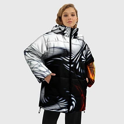 Куртка зимняя женская Abrupt, цвет: 3D-черный — фото 2