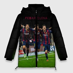 Куртка зимняя женская Barcelona6, цвет: 3D-черный