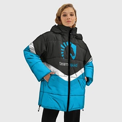 Куртка зимняя женская Team Liquid Uniform, цвет: 3D-светло-серый — фото 2