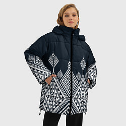 Куртка зимняя женская Pat30, цвет: 3D-светло-серый — фото 2