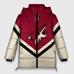Куртка зимняя женская NHL: Arizona Coyotes, цвет: 3D-черный