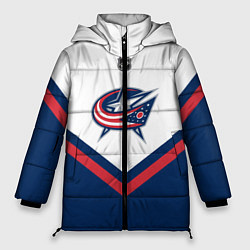 Женская зимняя куртка NHL: Columbus Blue Jackets