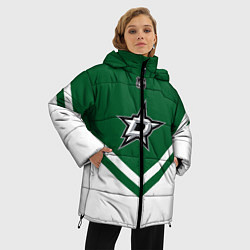 Куртка зимняя женская NHL: Dallas Stars, цвет: 3D-черный — фото 2