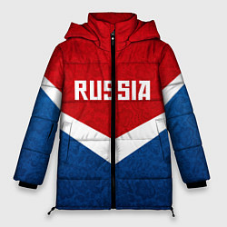 Куртка зимняя женская Russia Team, цвет: 3D-черный